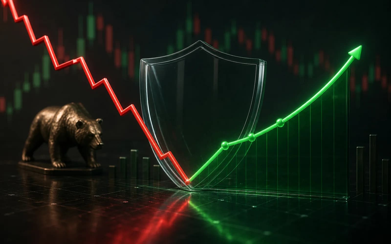 چگونه میتوان با استفاده از معاملات اختیار در بازار نزولی سود کسب کرد؟